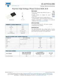 VS-40TPS16LHM3 Datasheet Copertura