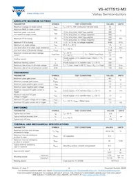 VS-40TTS12PBF Datasheet Pagina 2