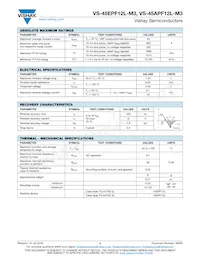 VS-45EPF12L-M3 Datasheet Page 2