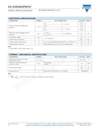 VS-50WQ04FNTRRPBF Datasheet Page 2