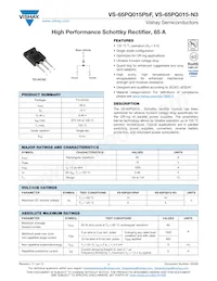 VS-65PQ015-N3 Datasheet Copertura