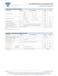 VS-65PQ015-N3 Datasheet Pagina 2