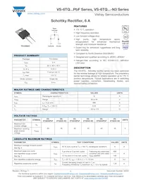 VS-6TQ045-N3 Datasheet Copertura