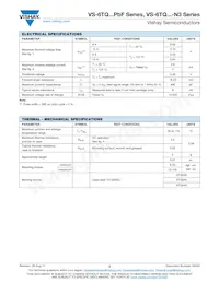 VS-6TQ045-N3 Datasheet Page 2