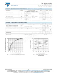 VS-8ETU12-N3 Datasheet Page 2