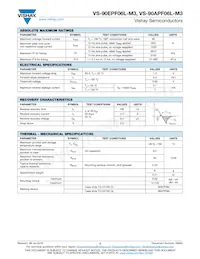 VS-90EPF06L-M3 Datasheet Page 2
