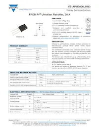 VS-APU3006LHN3 Datasheet Cover