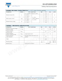 VS-APU3006LHN3 Datasheet Page 2