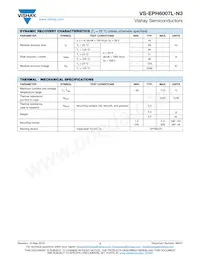VS-EPH6007L-N3 Datasheet Pagina 2