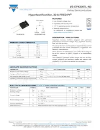 VS-EPX3007L-N3數據表 封面