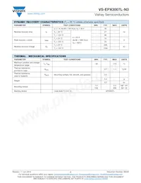 VS-EPX3007L-N3 Datasheet Pagina 2