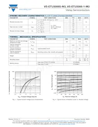 VS-ETU3006STRR-M3 Datasheet Page 2
