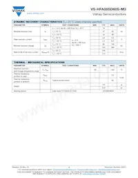 VS-HFA08SD60STR-M3 Datasheet Page 2