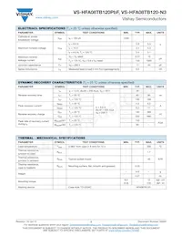 VS-HFA08TB120-N3 Datasheet Page 2