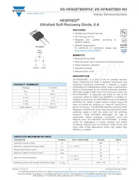 VS-HFA08TB60-N3 Datasheet Cover