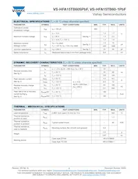 VS-HFA15TB60-1PBF Datenblatt Seite 2