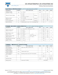 VS-HFA25TB60-N3 Datasheet Page 2