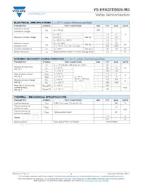VS-HFA25TB60SR-M3 Datasheet Page 2