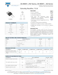 VS-MBR745-N3 Datasheet Copertura