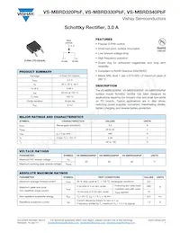 VS-MBRD320PBF Datasheet Cover