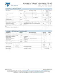 VS-STPS20L15D-N3 Datasheet Page 2