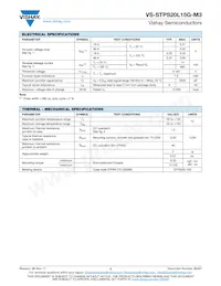 VS-STPS20L15GL-M3 Datasheet Pagina 2