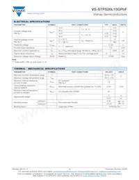 VS-STPS20L15GTRRP Datasheet Pagina 2