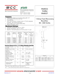 1N4937-TP Datasheet Cover
