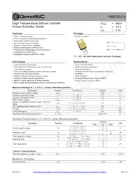 1N8030-GA Datasheet Cover