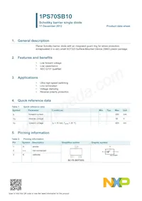 1PS70SB10 Datasheet Page 2
