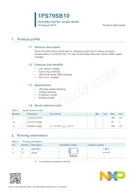 1PS79SB10 Datasheet Page 2