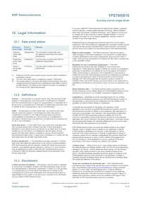 1PS79SB10 Datasheet Pagina 7