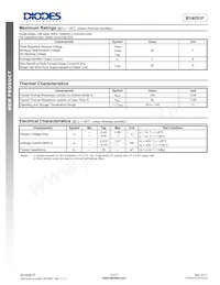 B140S1F-7 Datasheet Page 2
