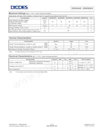 B250Q-13-F Datasheet Pagina 2