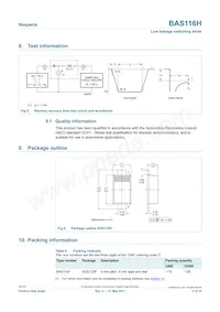 BAS116H Datasheet Page 5