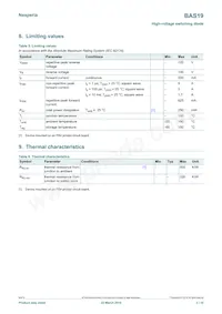 BAS19 Datasheet Page 3