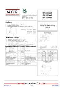 BAS20WT-TP Datasheet Cover