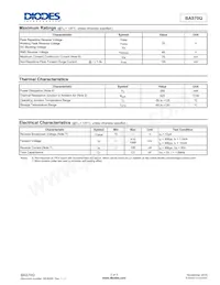 BAS70Q-7-F Datasheet Page 2