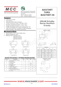 BAS70WT-TP數據表 封面