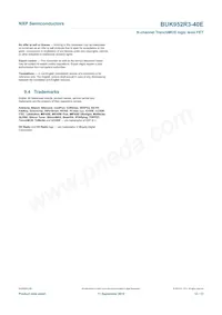 BUK952R3-40E Datasheet Page 13