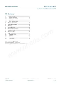 BUK952R3-40E Datasheet Page 14