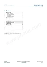 BUK952R3-40E Datasheet Pagina 14