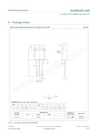 BUK9E2R3-40E Datasheet Page 11