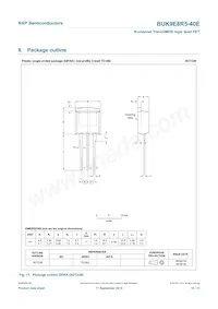BUK9E8R5-40E Datasheet Page 11