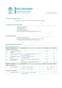 BYC30X-600P Datasheet Cover