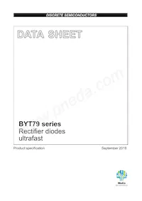 BYT79-500 Datasheet Cover