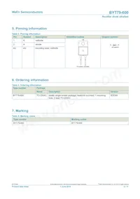 BYT79-600 Datasheet Page 2