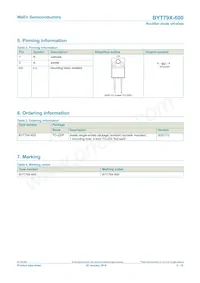 BYT79X-600 Datasheet Page 2