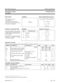 BYV29-500 Datasheet Page 2