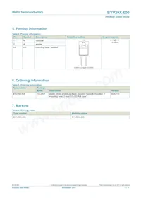 BYV29X-600 Datasheet Page 2
